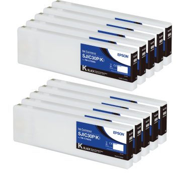 Epson C7500G Tintenkartuschen Schwarz 10er Set
